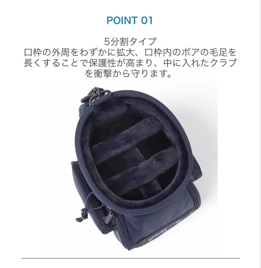 【新品】BRIEFING GOLF CR-6#03ブラック BRG251D01