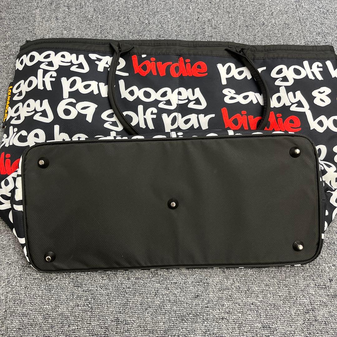 LOUDMOUTH ラウドマウス トートバッグ ボストンバッグ ワードブラック