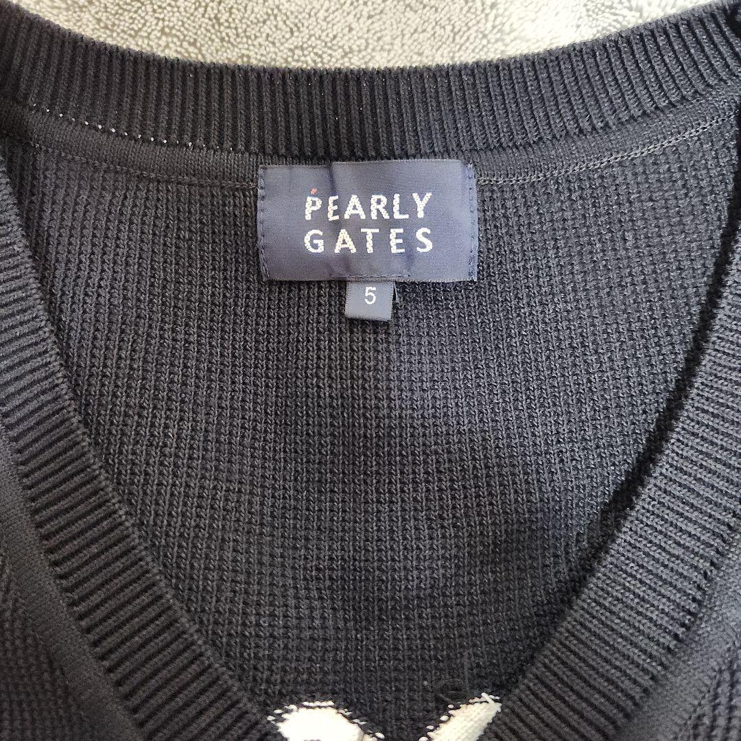 PEARLY GATES Vネックニットベスト サイズ5