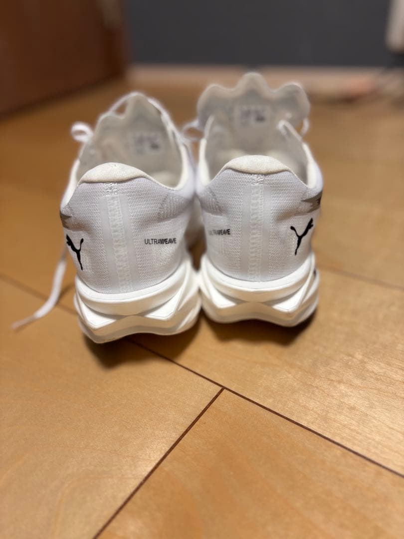 【美品】PUMA ディヴィエイトニトロエリート4 27.5cm 走行20km