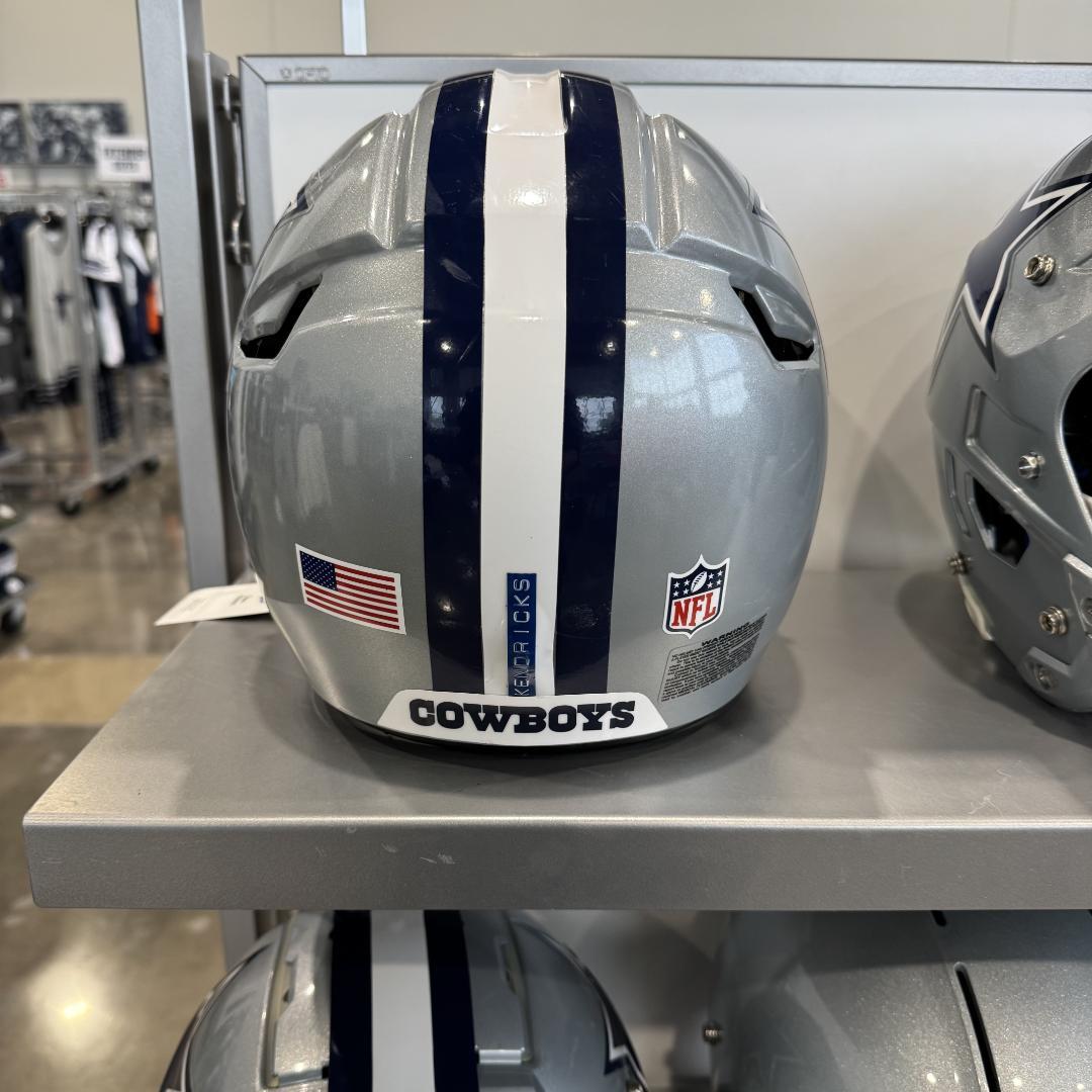 NFL ダラス・カウボーイズ Team Issue ヘルメット シルバー