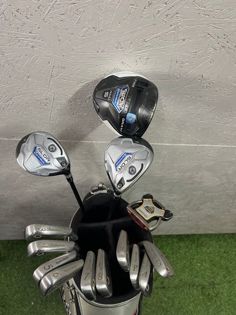 超豪華 テーラーメイド SLDR メンズ クラブセット ゴルフクラブ