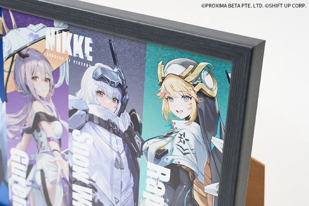 勝利の女神 NIKKE 3周年記念メタルアートフレーム【未開封】