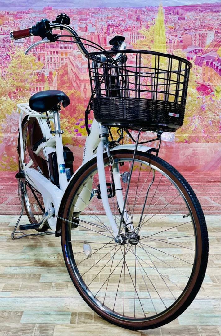 K2922 電動自転車ヤマハ ママチャリ 26インチ PAS with 送料無料