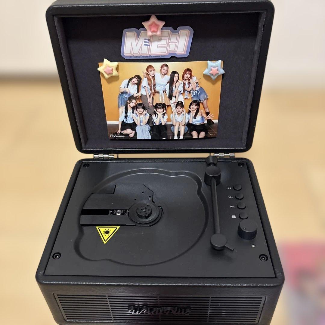 MEI CDセット、スピーカー、カレンダー、キーホルダー、ライブの銀テ付き