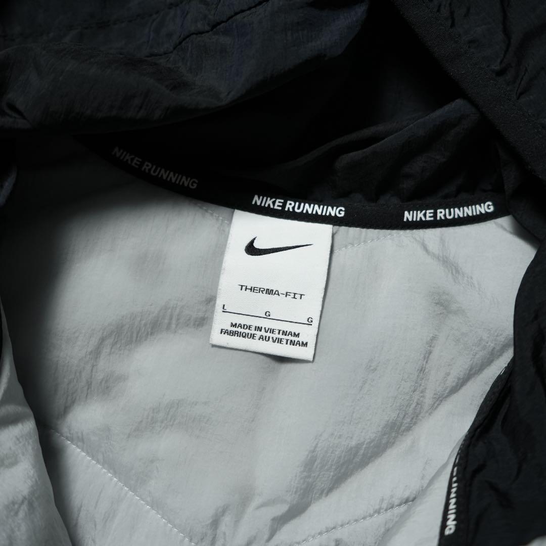 NIKE エアロレイヤーフーディ メンズ ランニングジャケット中綿