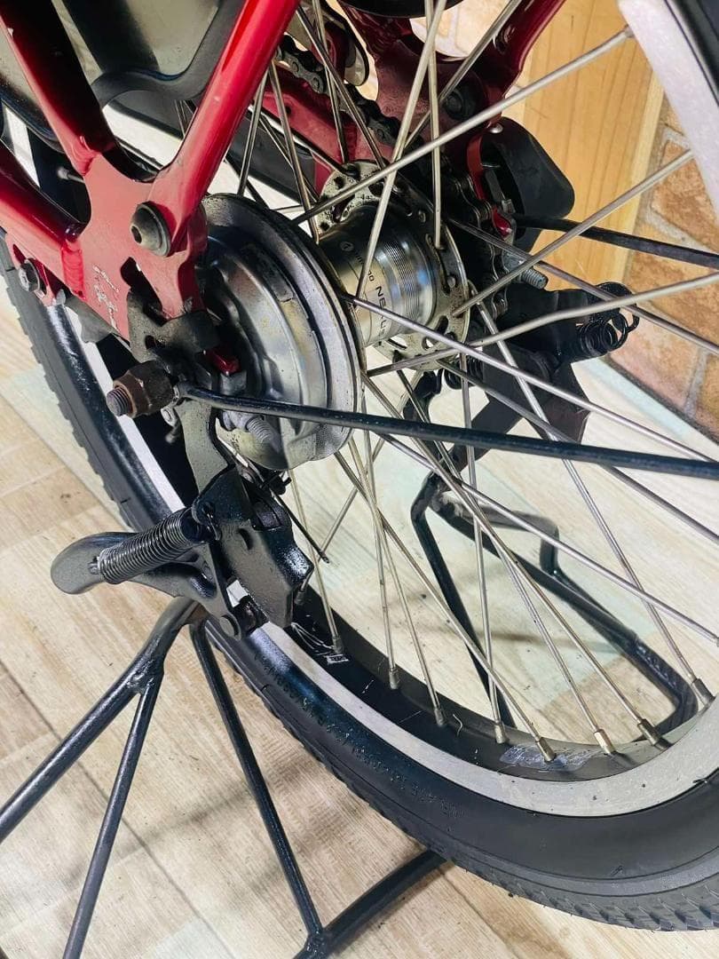 値上間近 No１モデル レッド系 ヤマハ 子供乗せ電動アシスト自転車 H3006
