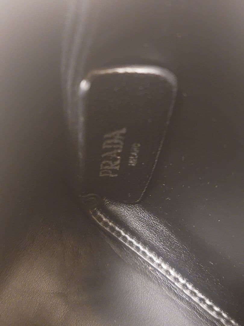 ノベルティ PRADA ミニトートバッグ ブラック