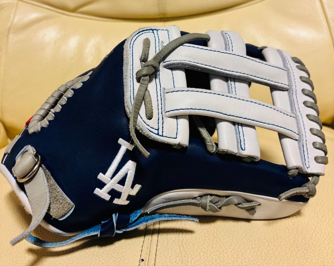 ローリングス ドジャース軟式内野手オーダー　型付け済み　MLB 大谷翔平