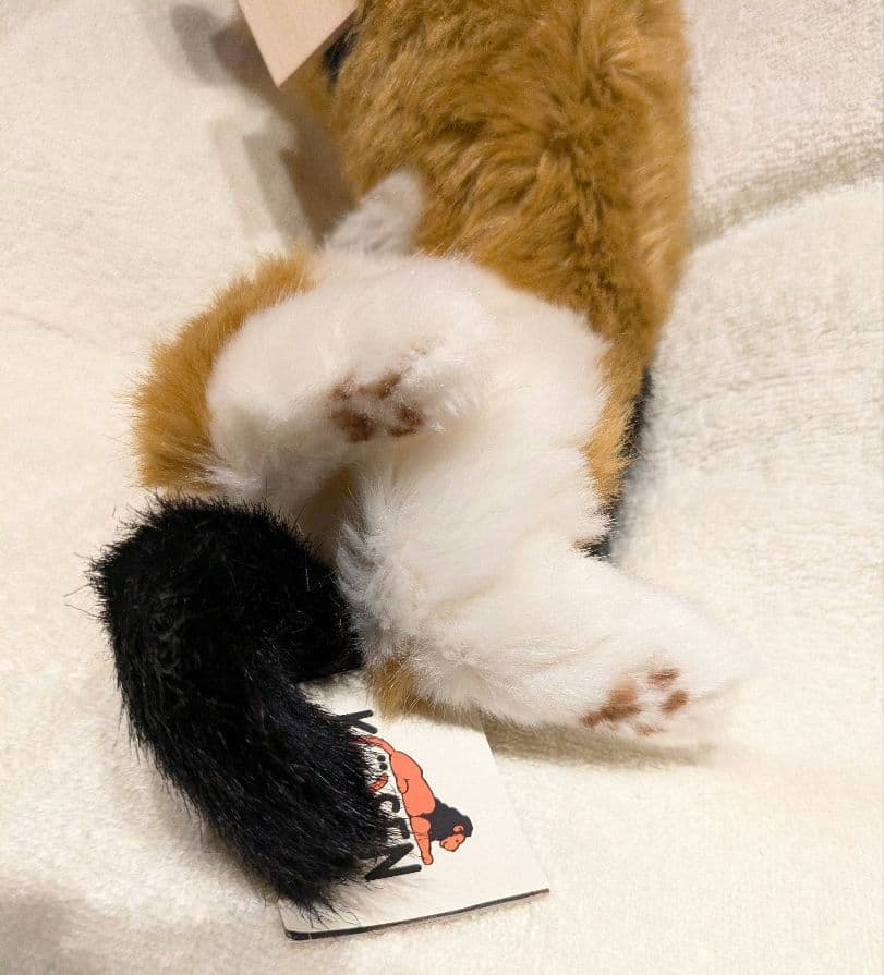 【KOSEN】極美品 タグ付き ケーセン 三毛猫 寝そべり猫 ドイツ