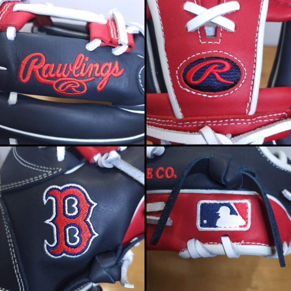 ローリングス レッドソックス HT MLB 激レア 美品 内野用 軟式グローブ