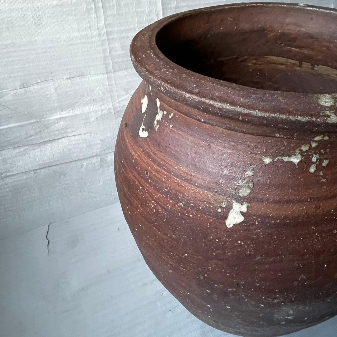 アンティーク　特大　水瓶　大壺　大甕　江戸時代物　刻印あり
