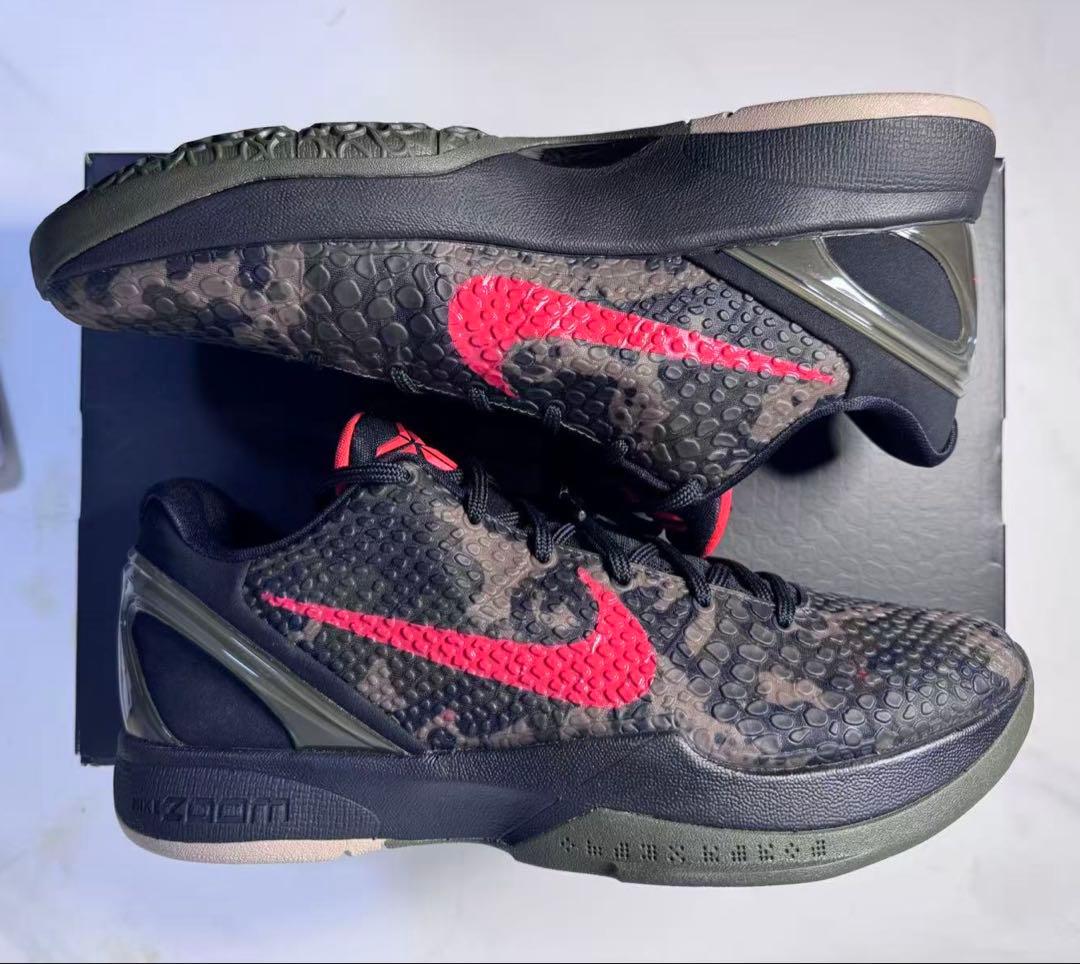 Nike Kobe シューズ ブラック/レッド kobe6