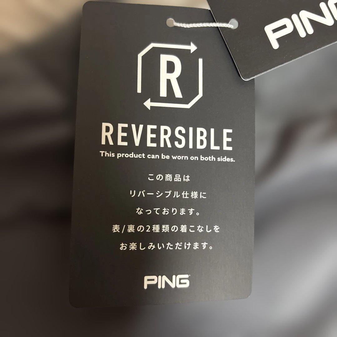 PING リバーシブル ジャケット グレー