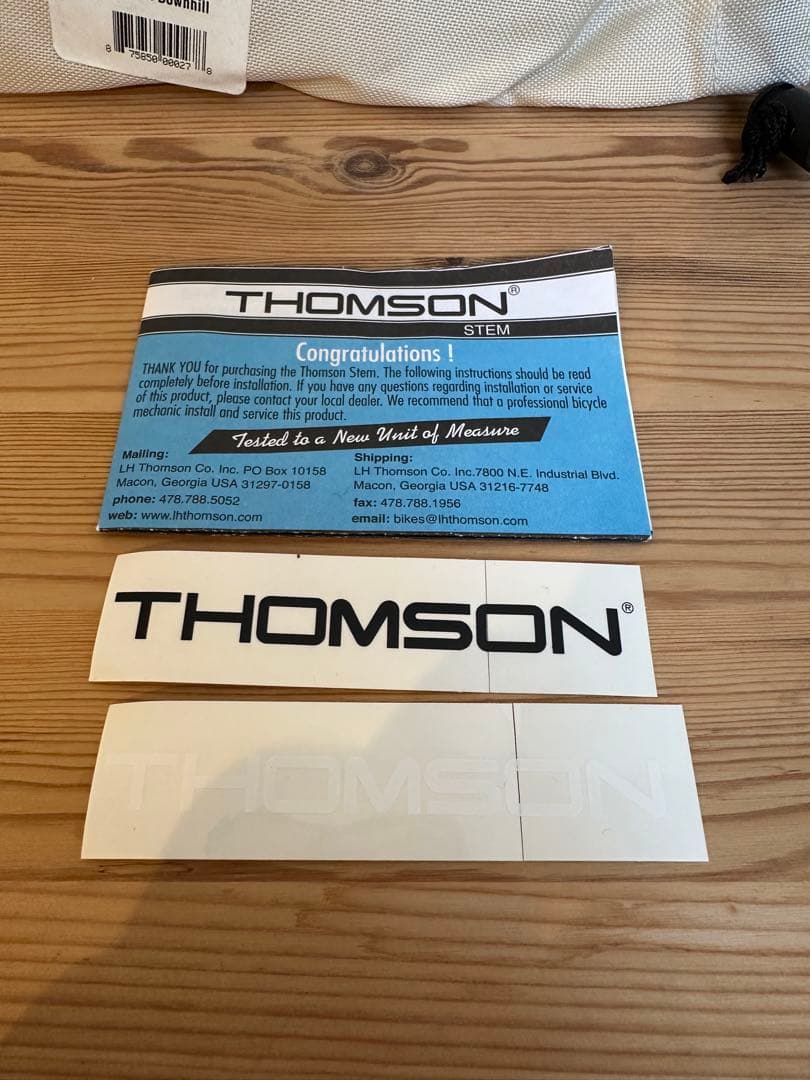 THOMSON DH-1 ステム ブラック