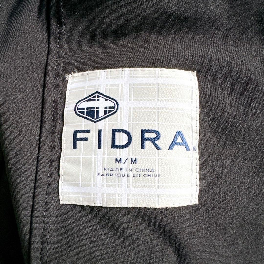 美品◇【FIDRA フィドラ】テーラードジャケット ストレッチ ブラック M