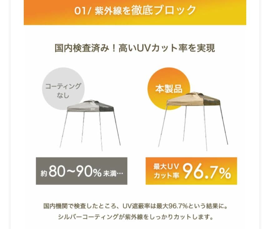 【みぃすけ様】コンパクトタープテント　サイドシート付き