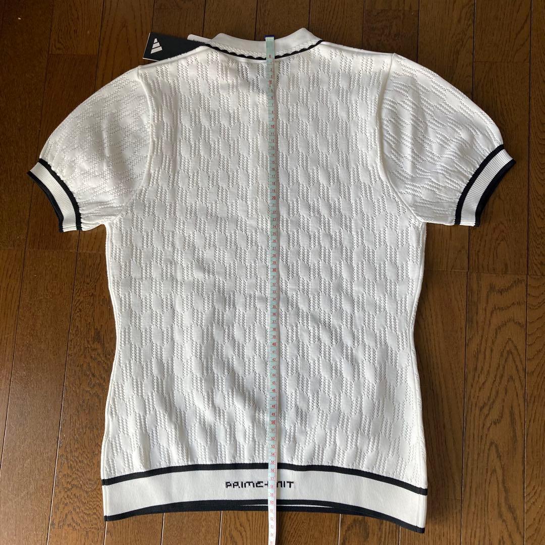 新品adidas アディダスゴルフ　レディース半袖ニットシャツ　M 17930円