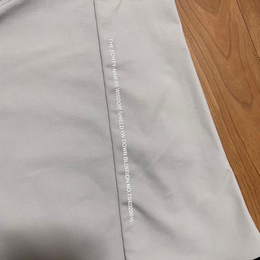 定価9万　新品　TFW49 ダウンブルゾン　セットアップ　ゴルフ　グレー　L