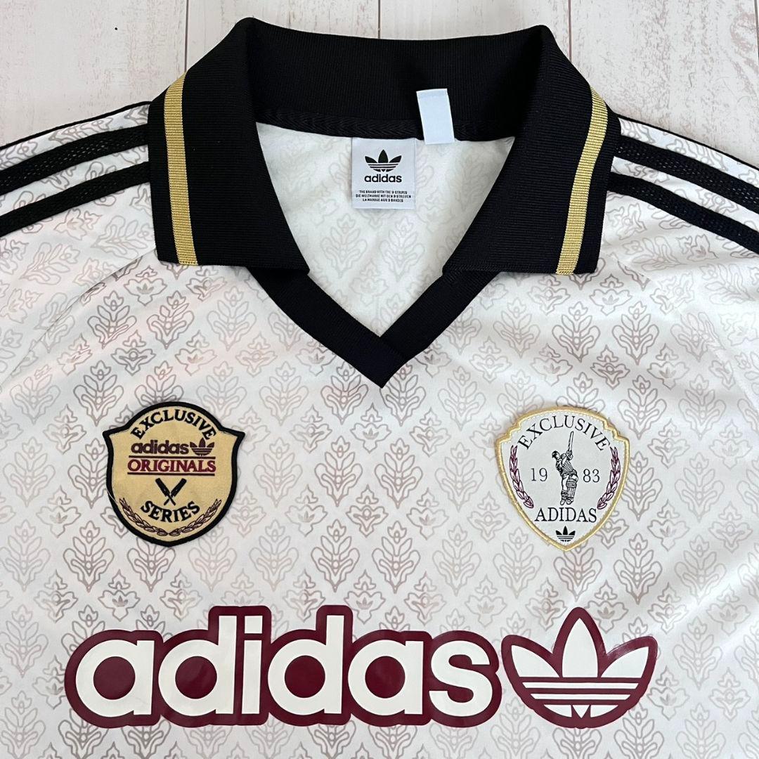 美品　adidas originals フットボール　長袖シャツ　サッカー　L