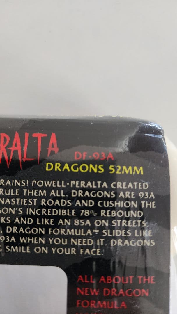 Powell Peralta Dragons DF-93A 52mm ウィール
