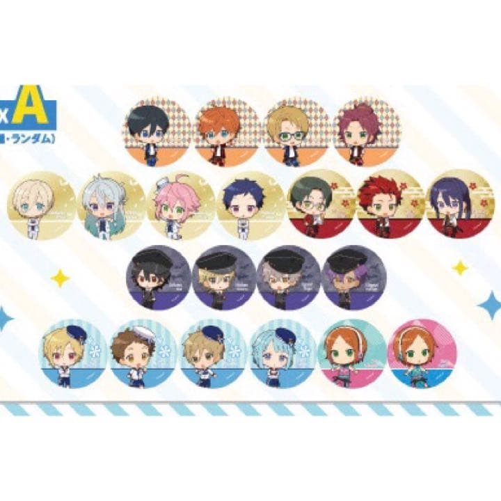 新品★あんスタ★UNDEAD【朔間零＆大神晃牙】カラオケの鉄人★缶バッジ★セット