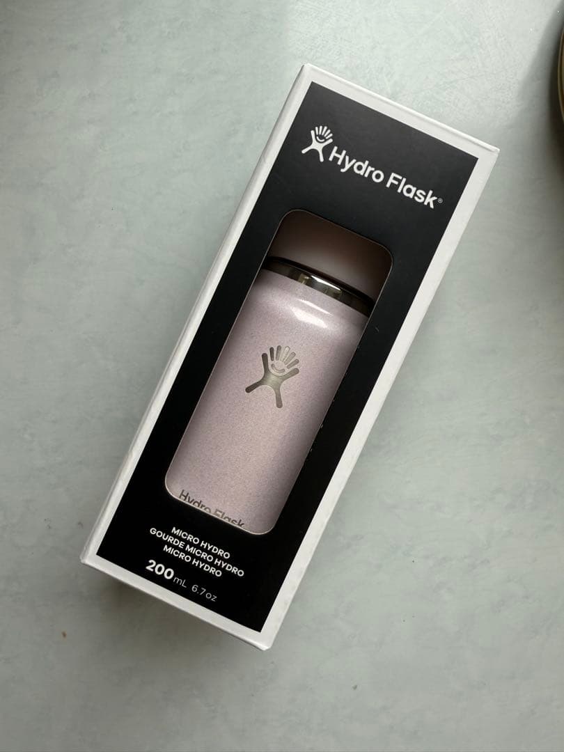 弁当箱・水筒 Hydro Flask 200 Micro Hydro Glimmer pink
