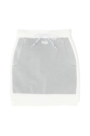 PGG　 ポリエステルヤーン ニットスカート
