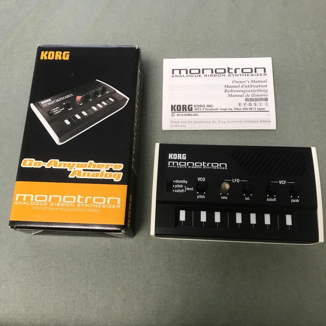 Korg Monotron　コルグ　モノトロン　アナログ　シンセサイザー