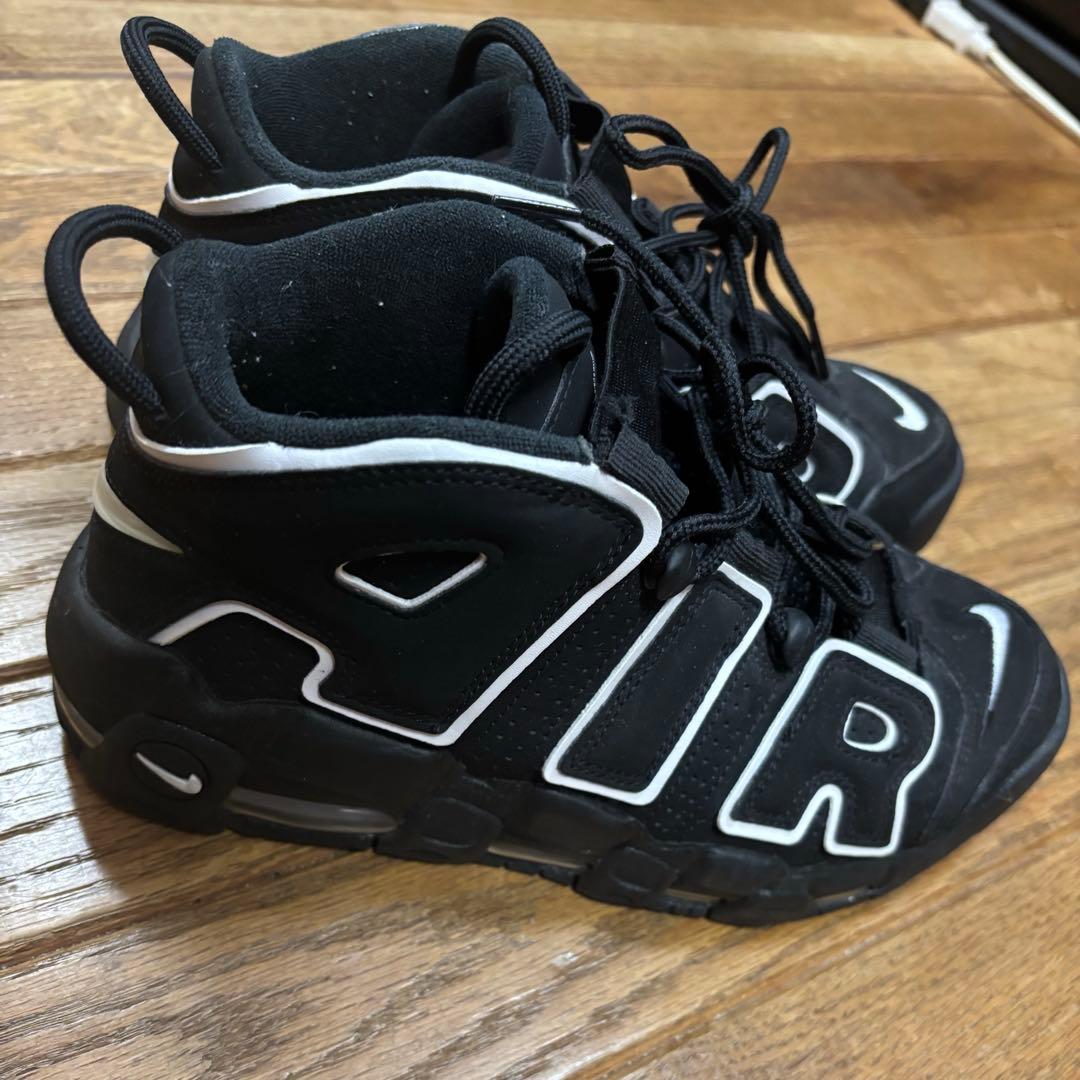 【最終値下げ】NIKE モアテン レディース US6 24cm ブラック 箱無し