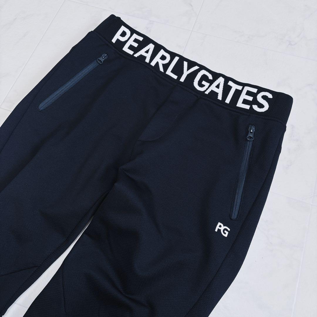 美品✨パーリーゲイツ ストレッチ ジョガー パンツ サイズ6 黒 XL