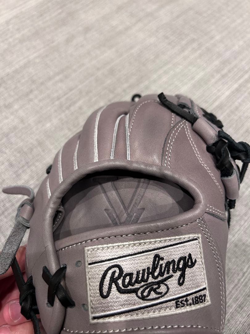 Rawlings Hyper tech 軟式グローブ グレー