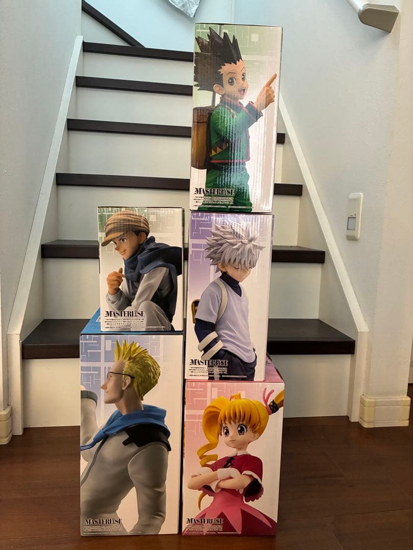 HUNTER×HUNTER 一番くじ　フィギュア 5体セット　未開封