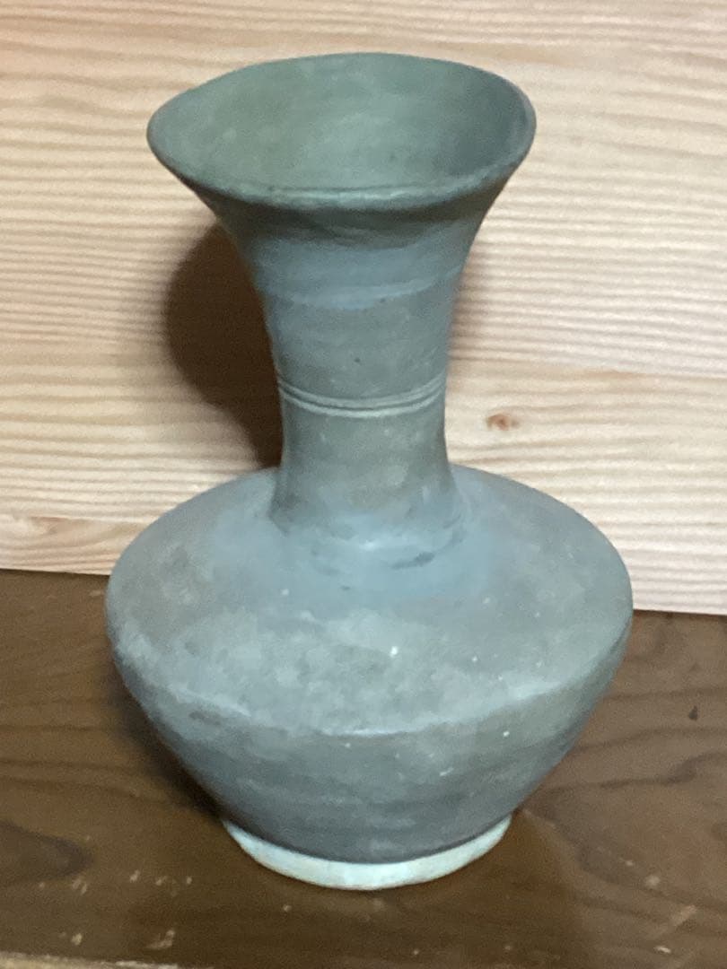 古美術骨董品　須恵器発掘時代物コレクション整理出品にて　高さ約23.5cm