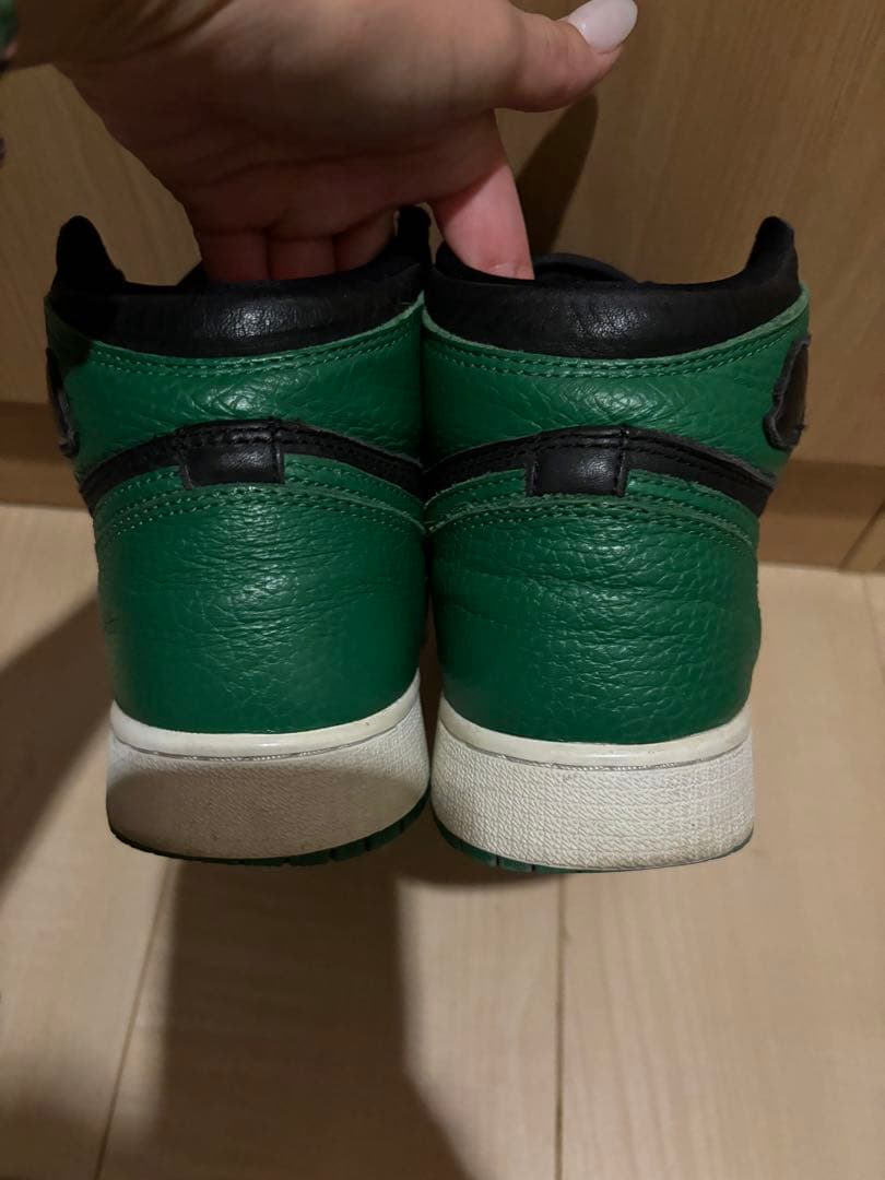 NIKE ハイカット スニーカー グリーン/ブラック