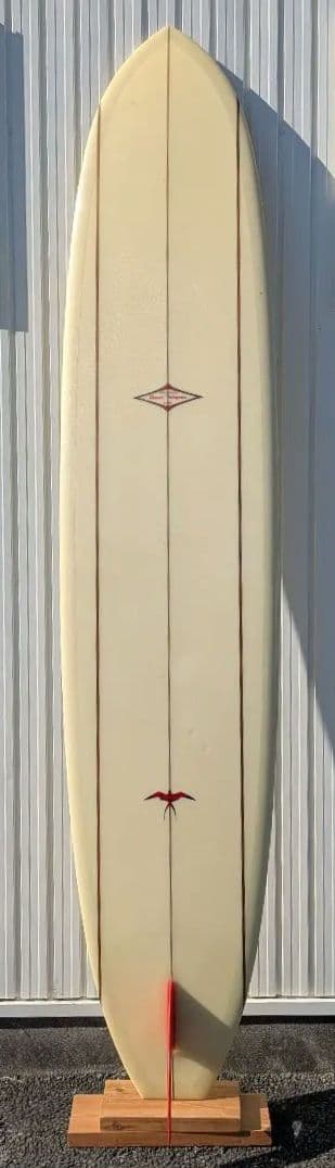 HPDドナルドタカヤマ ロングボード 9'2\"中古 レッドフィン