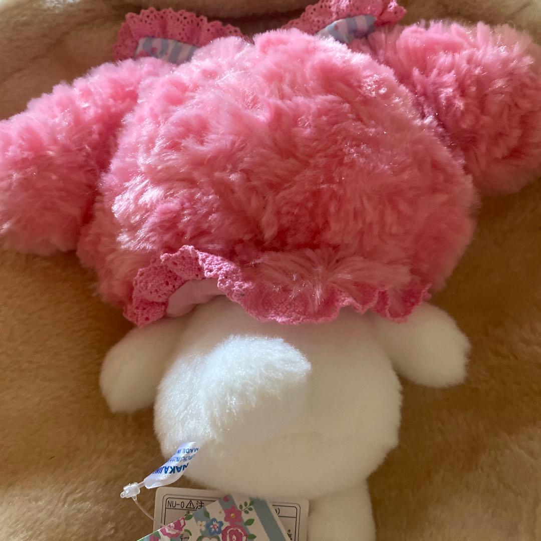 マイメロディ ぬいぐるみ 白・ピンク
