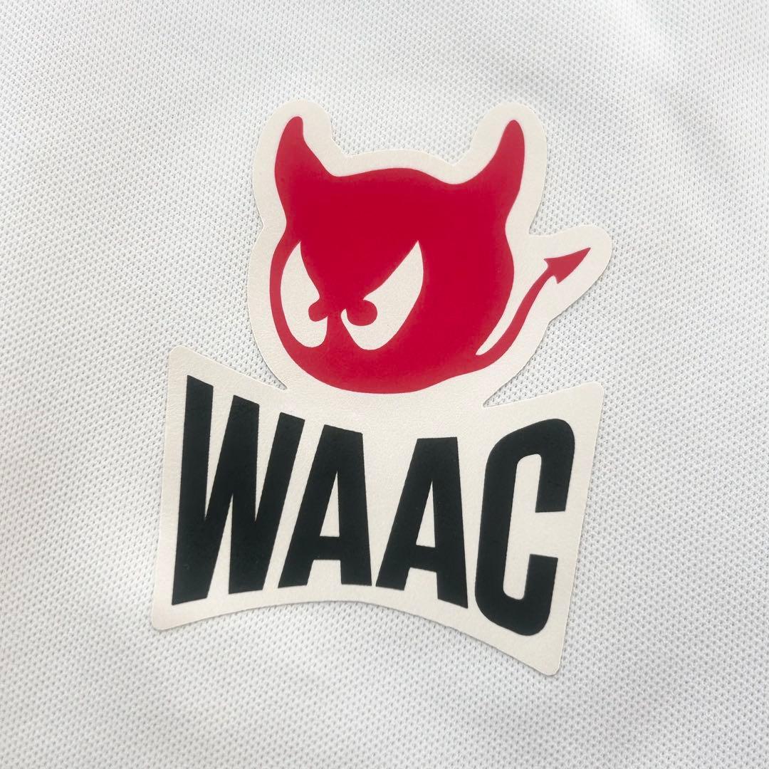美品　WAAC ワック　ポロシャツ　長袖　ホワイト　サイズ3
