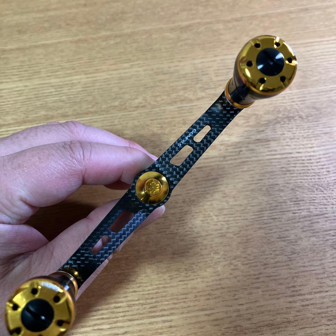 美品　ダイワ　6角軸用　ゴメクサス100mm ダブルハンドル　スタンド　セット①