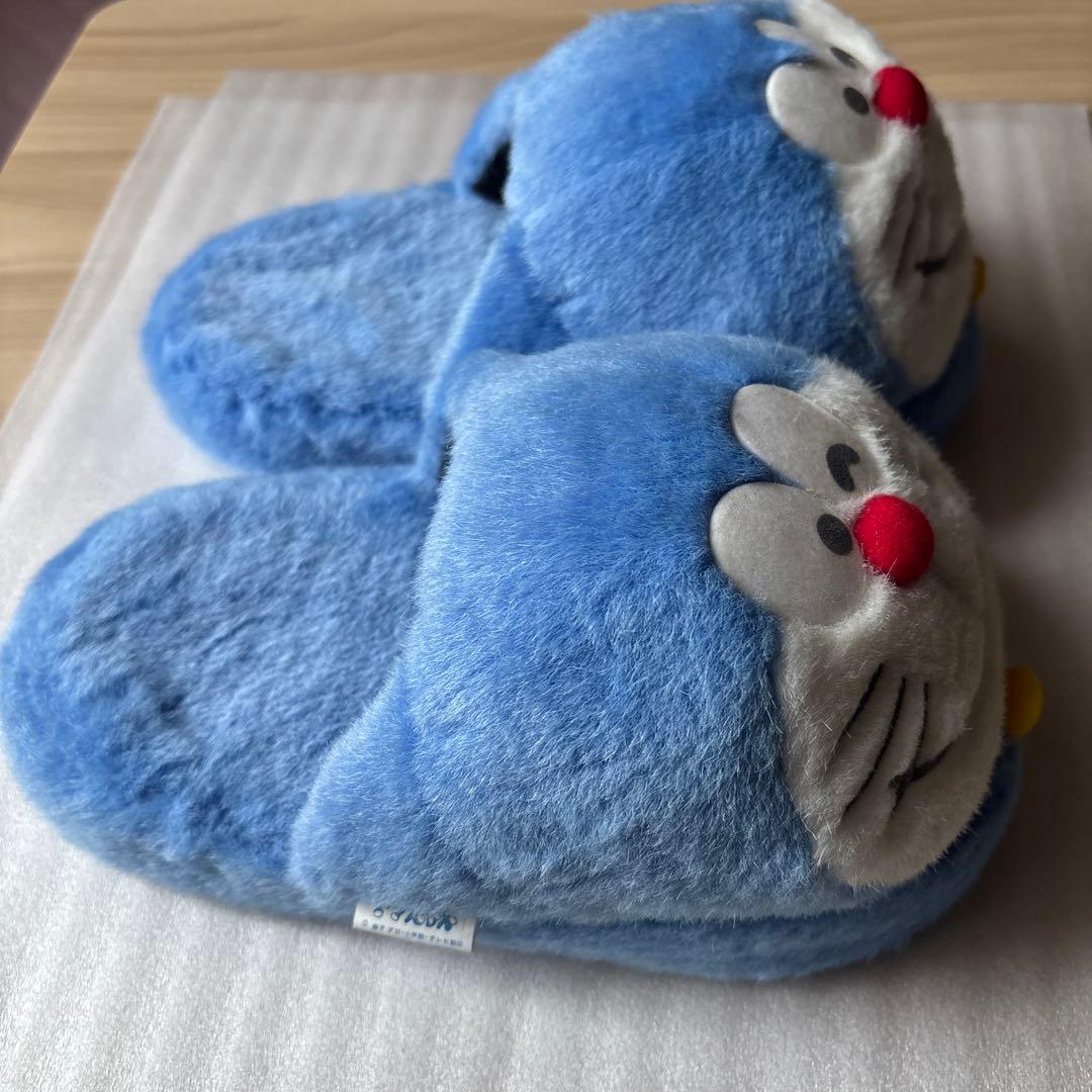 ドラえもん　レトロ　ぬいぐるみ　スリッパ