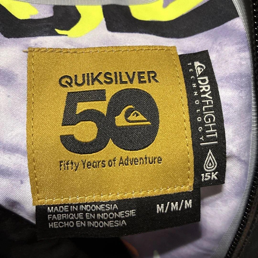 QUIKSILVER スノーボードウェア M 黒/オレンジ