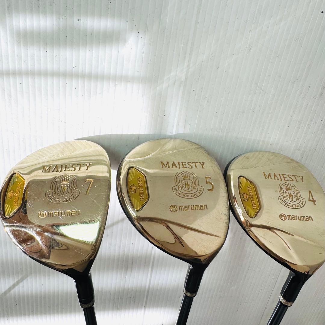 【極美品】マジェスティ PRESTIGIO VANQUIH ゴールド　セット 右