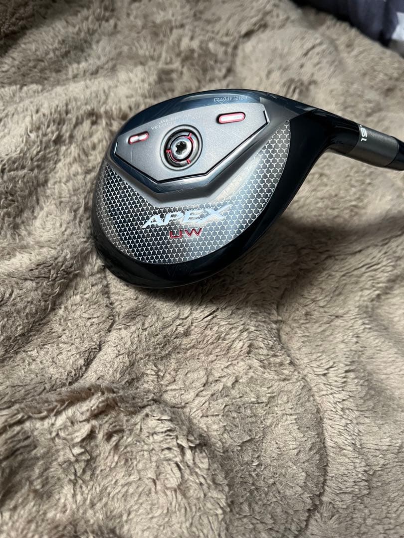 【美品】キャロウェイ　APEX UW 19° 41インチ ヘッドカバー付
