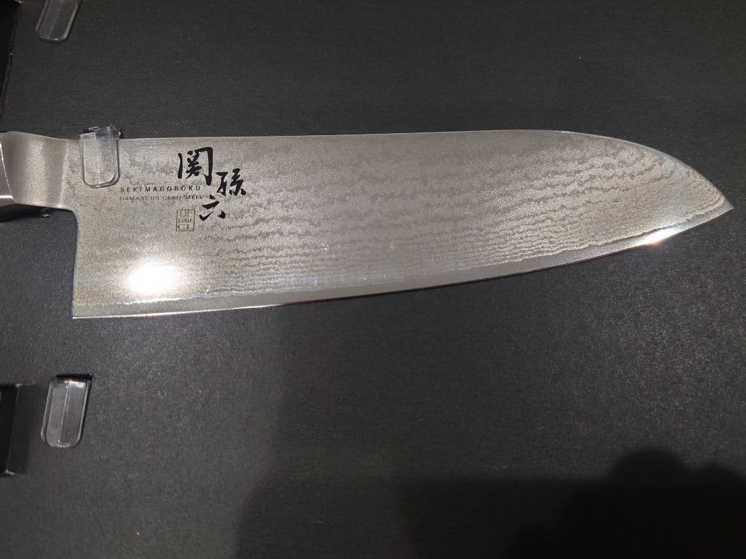 貝印 関孫六 ダマスカス 三徳包丁 165mm