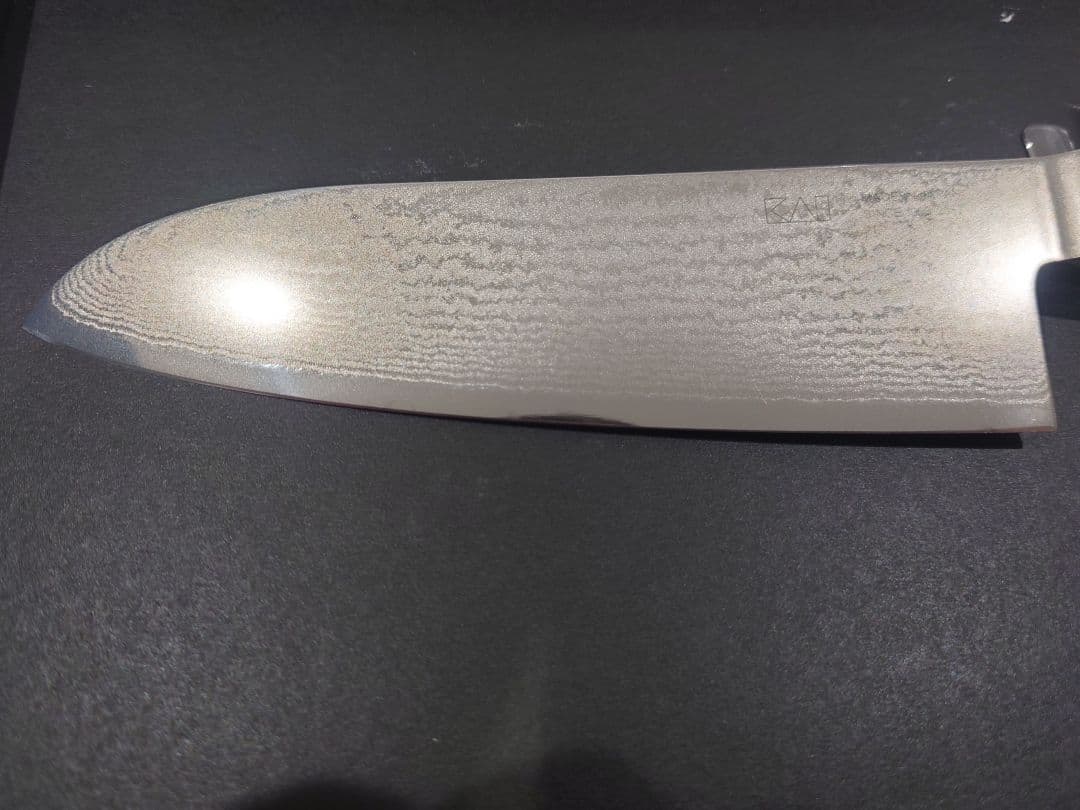 貝印 関孫六 ダマスカス 三徳包丁 165mm