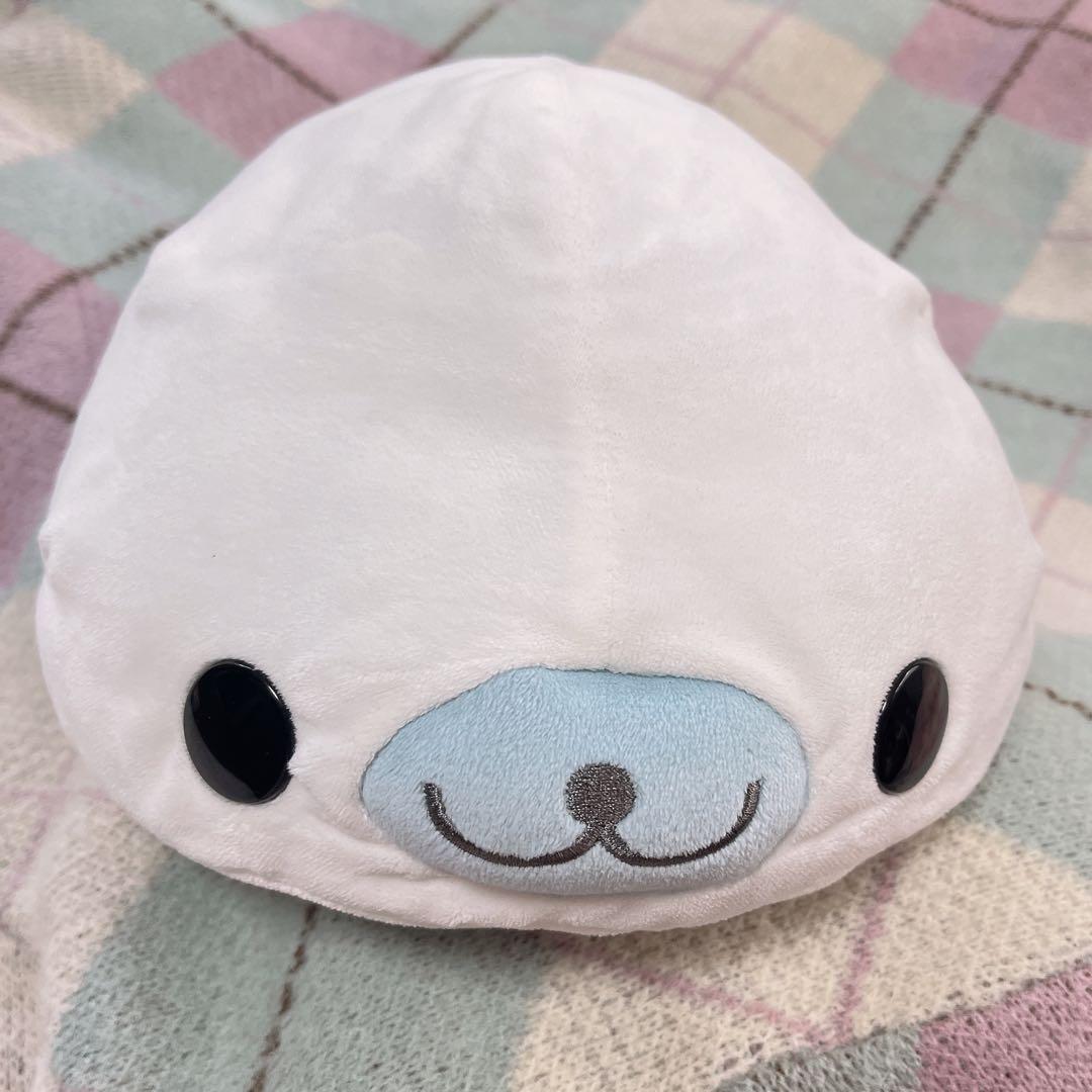 33cm まめゴマ くったりまめゴマ(大) ぬいぐるみ しろゴマ サンエックス