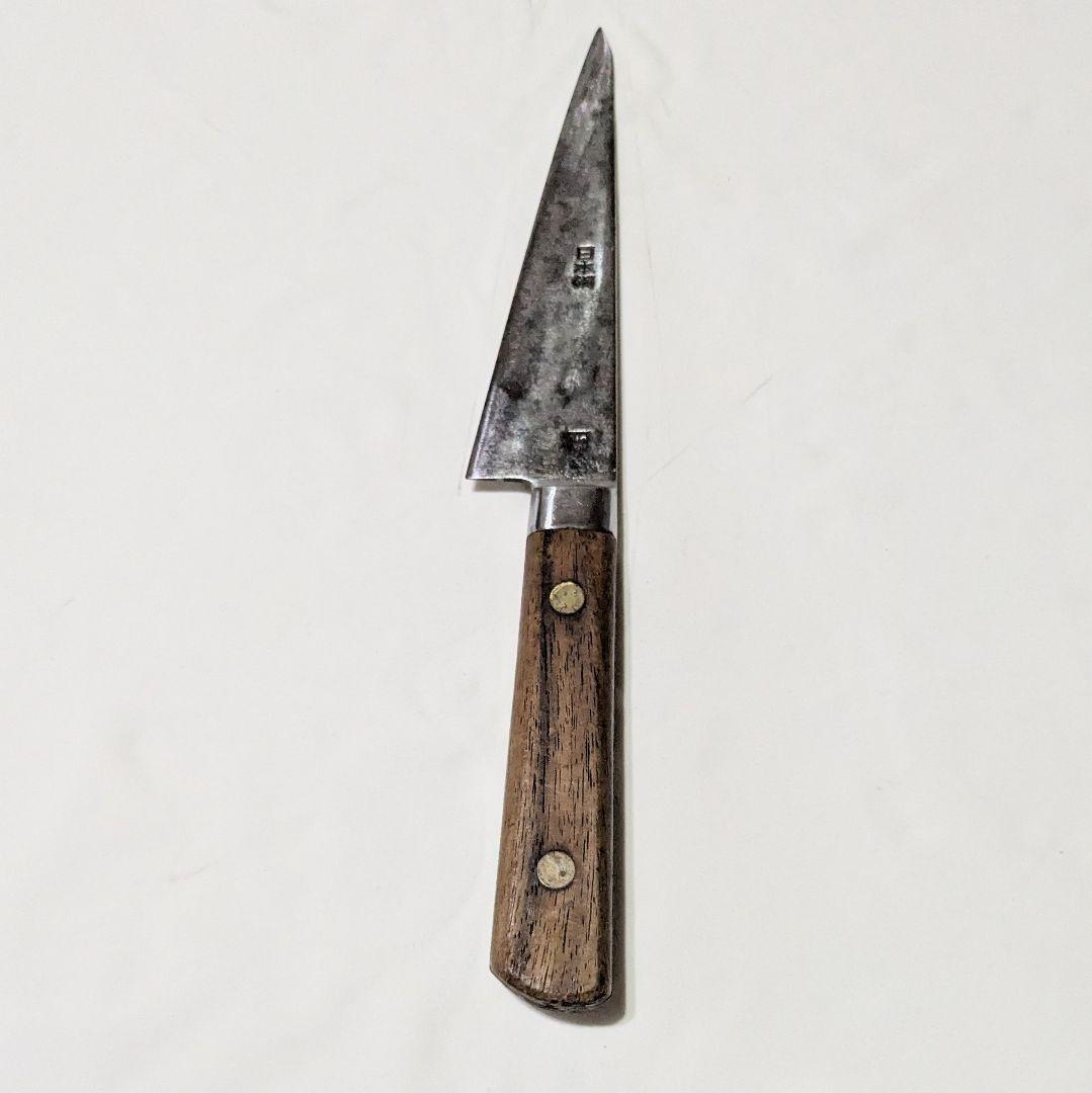 かね惣 骨すき包丁 和包丁 包丁 刃渡約14cm【S52-12】