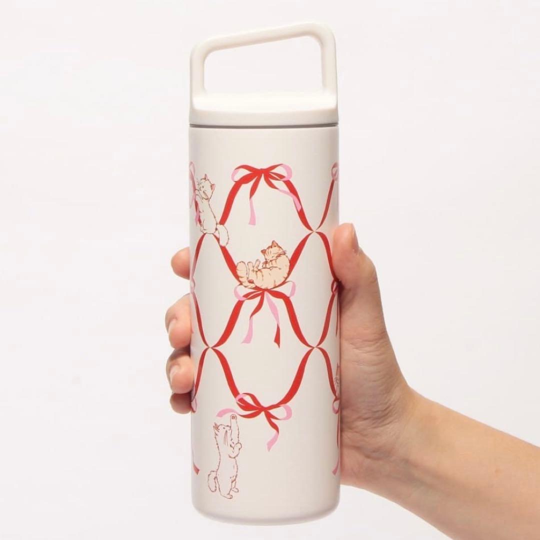 【スターバックス】バレンタイン2025ハンドルリッドステンレスボトル473ml