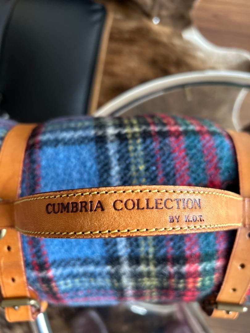 CUMBRIA COLLECTION チェック柄ブランケット