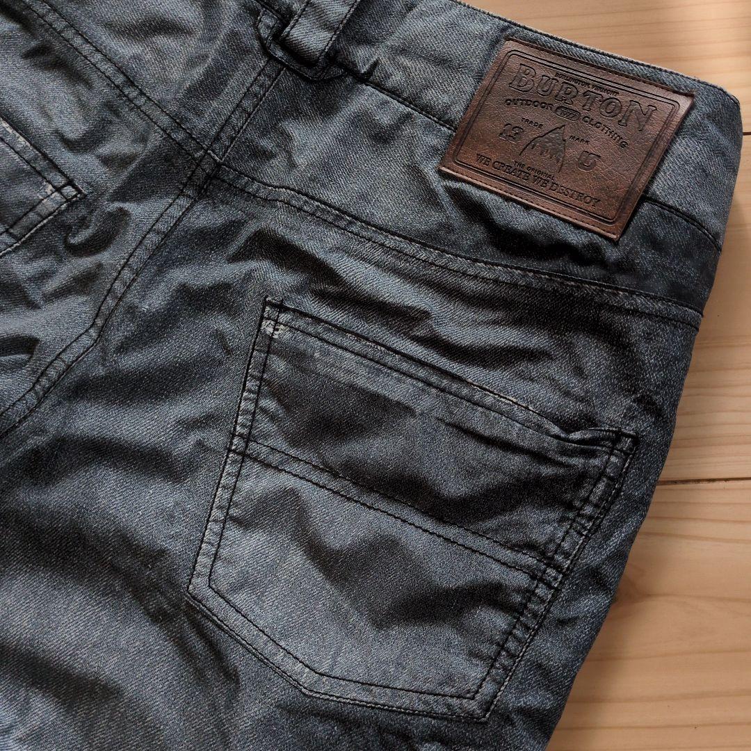 yoshi様未使用級！バートン MB JEANS PT スノボパンツ　デニム調